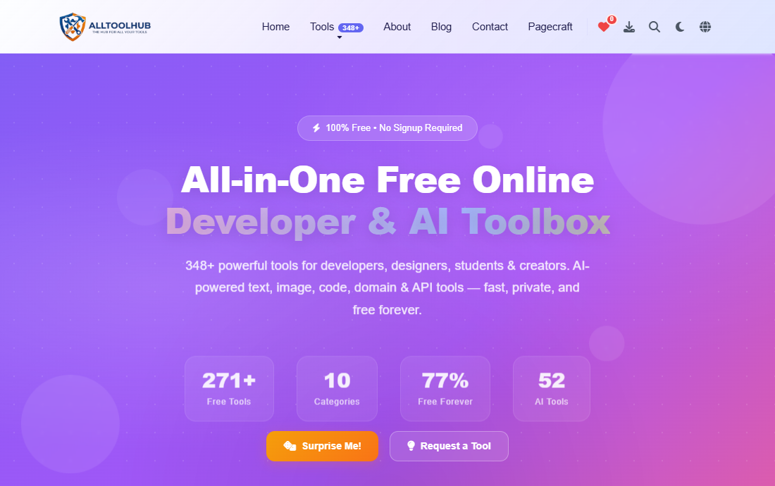 AllToolHub website